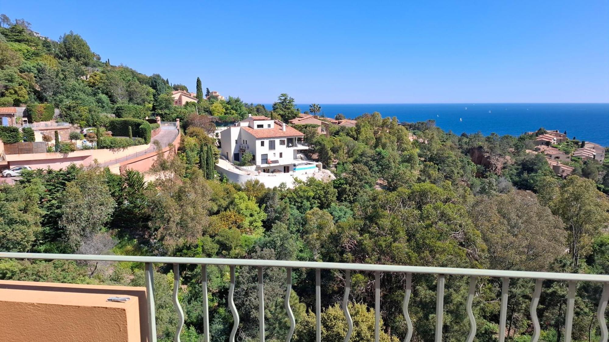 Apartmán Rochemarine Panoramic Théoule-sur-Mer Exteriér fotografie