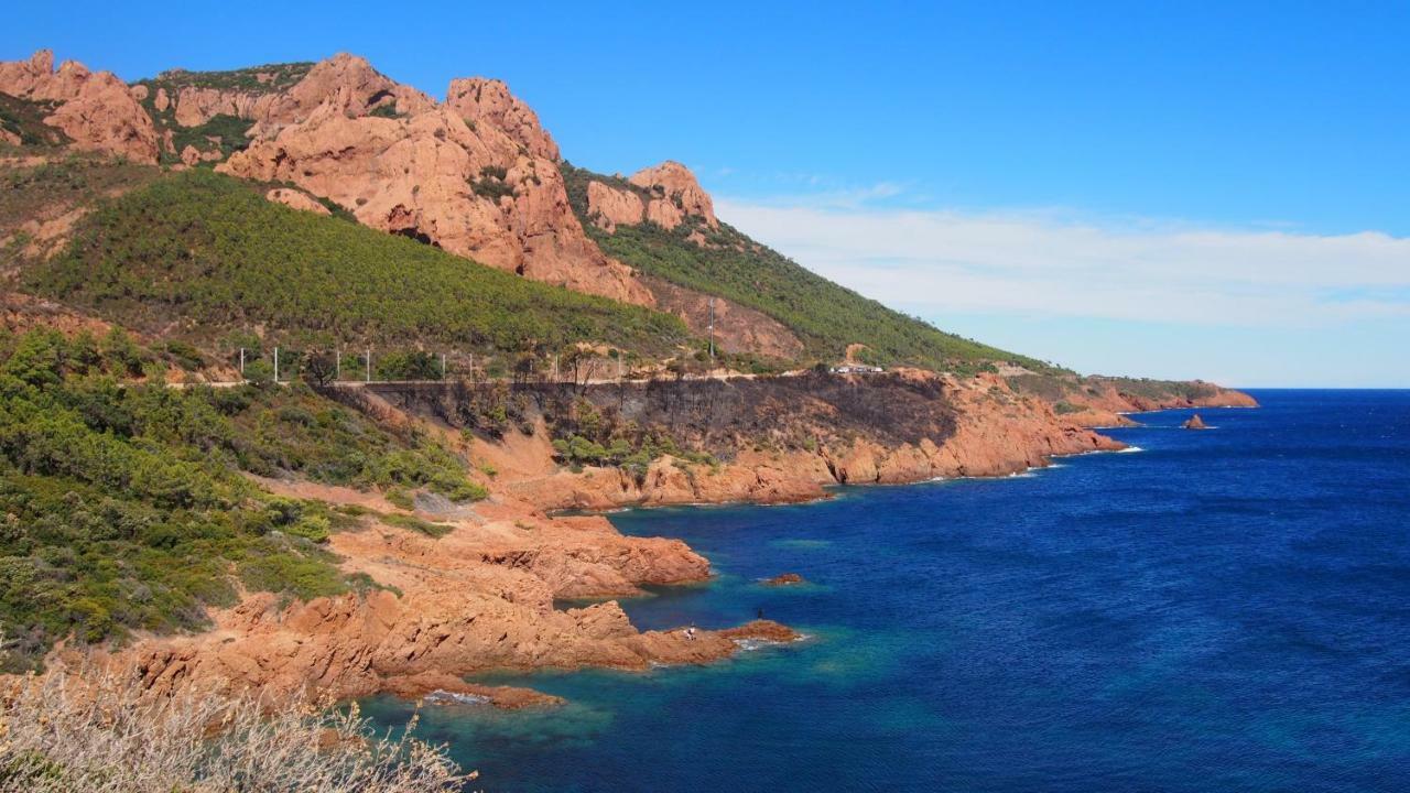 Apartmán Rochemarine Panoramic Théoule-sur-Mer Exteriér fotografie